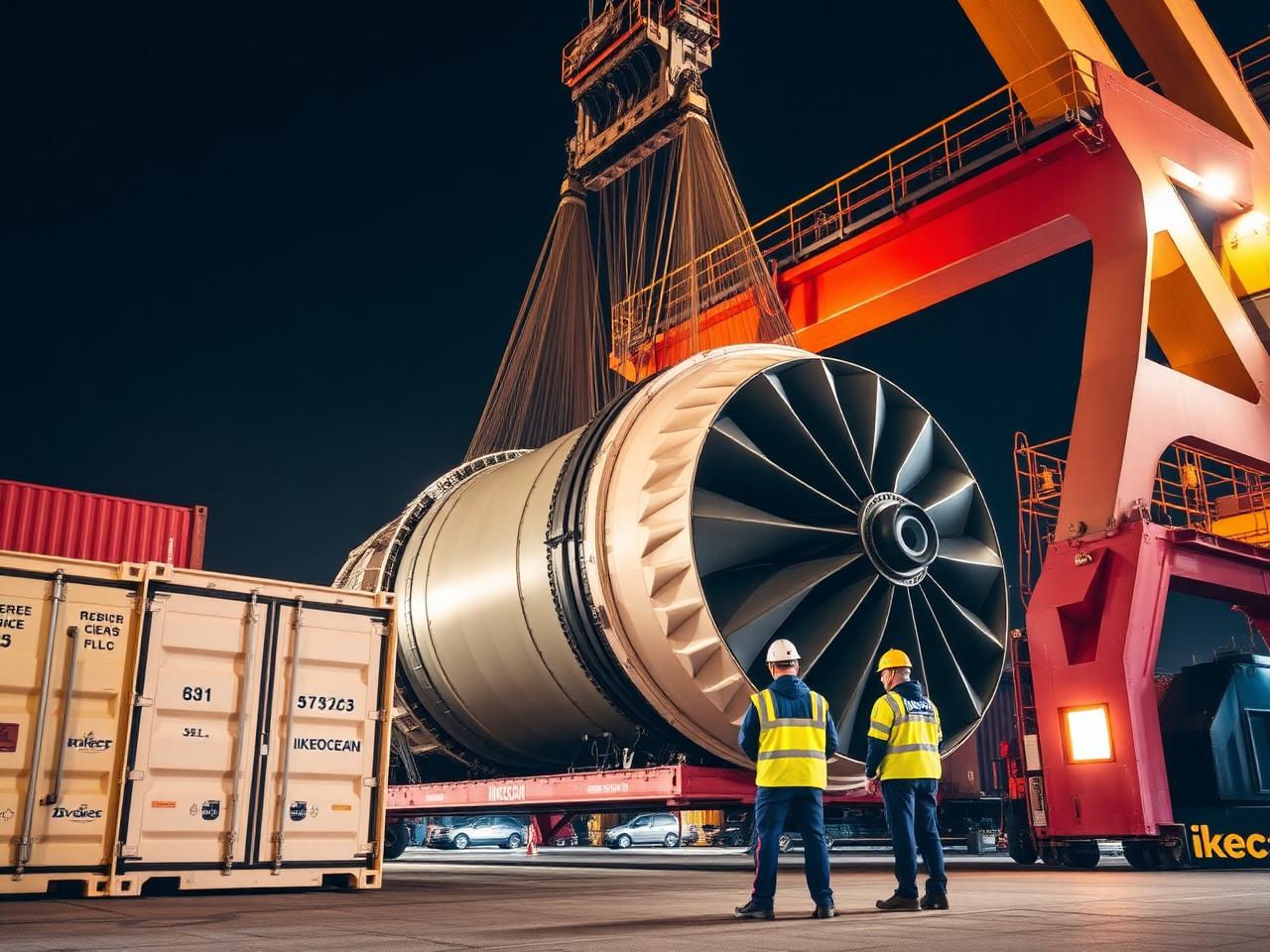 IKEOCEAN specialized heavy-lift project logistics moving oversized industrial cargo